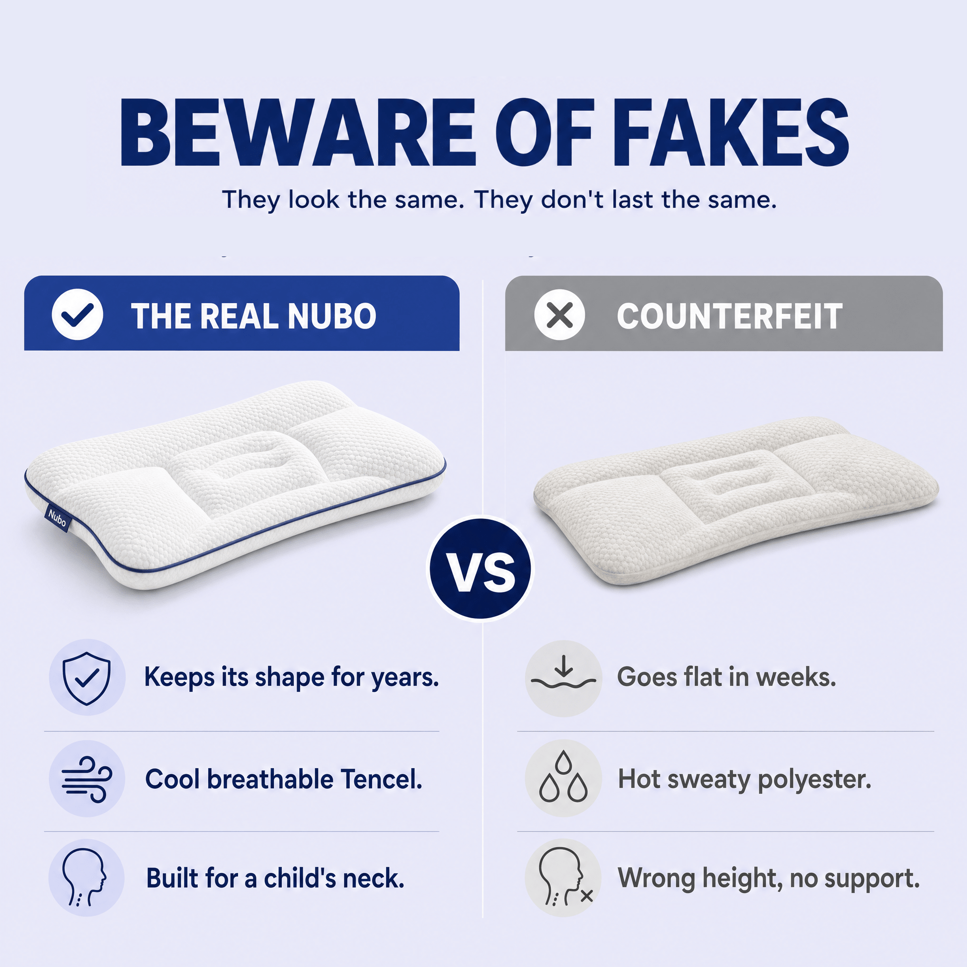 The Kids' Posture Pillow - Nubo