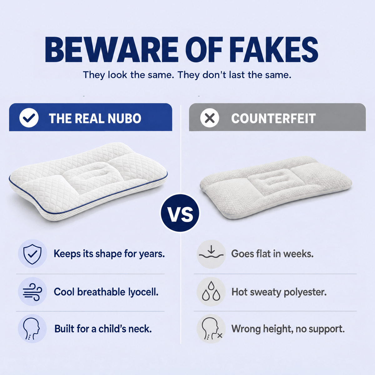 The Kids' Posture Pillow - Nubo